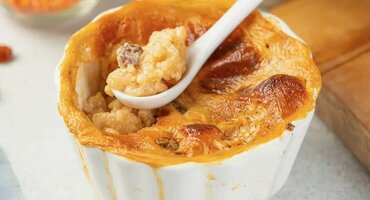 Рисовая каша с сухофруктами в горшочке